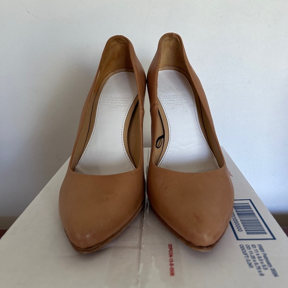 BNWOB Maison Martin Margiela x H&M Brown Plexiglass Wedge Heels  38 - Picture 2 of 10